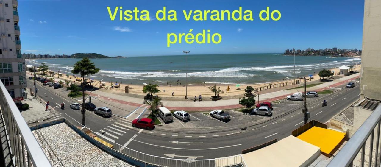 Apartamento Vista Mar 209 - 2 Quartos - Praia Do Morro - Predio Frente Mar - Varanda Com Vista Mar - Elevador - Atravessou A Avenida, Ja Esta Na Praia - Com Garagem - Internet Guarapari Exterior foto